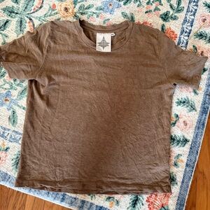 Jungmaven hemp Brown Short Sleeve Tee
